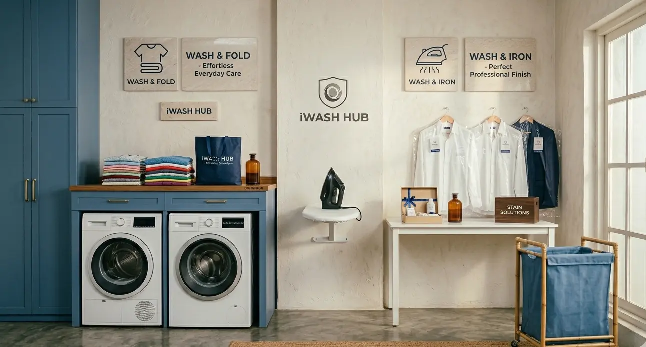 Wash & Fold vs Wash & Iron: Which iWash Service Do You Need?