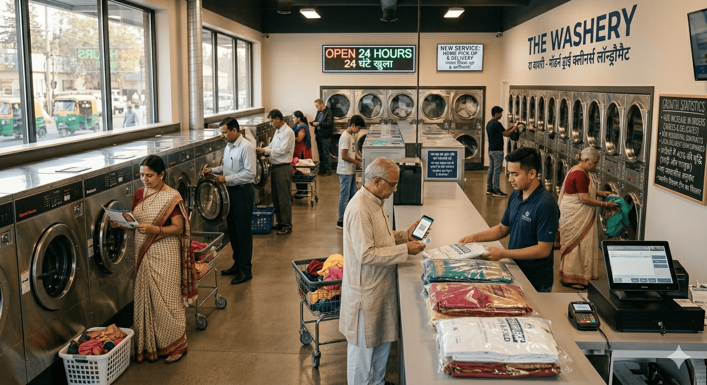 Traditional laundry business